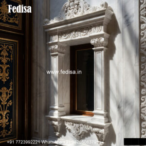 Polished Marble Window Design Classic Home Windows No-512