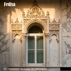 Marble Texture Window Design Luxury Window Design No-515