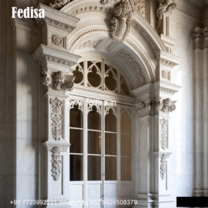 Marble Cladding Window Design Arched Window Design No-517
