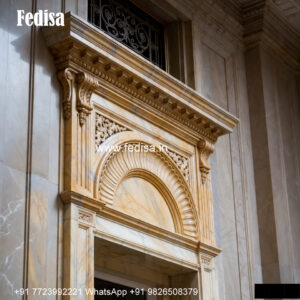 Marble Jali Window Design Classic Window Design For Front Elevation No-545