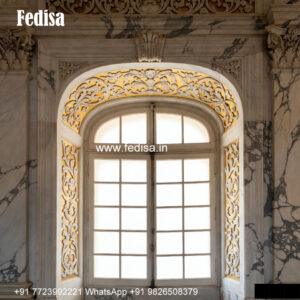 Traditional Marble Window Style Vintage Style Window Design Ideas No-546