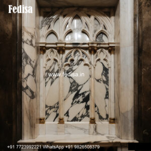 Marble Texture Window Design Timeless Window Style No-553