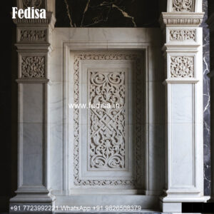 Carved Marble Window Design Small House Classic Window Design No-581