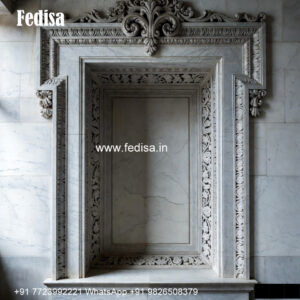 Classic Marble Window Border Design Glass Panel Classic Windows No-642
