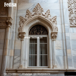 Stone Finish Window Frame Classic Home Windows No-668