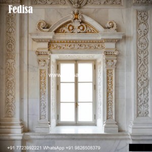 Marble Arch Window Design Wooden Classic Window Design Inspiration No-696