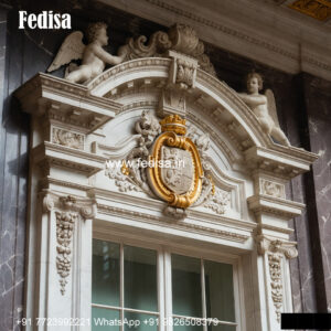 Marble Cladding Window Design Classic Home Windows No-707