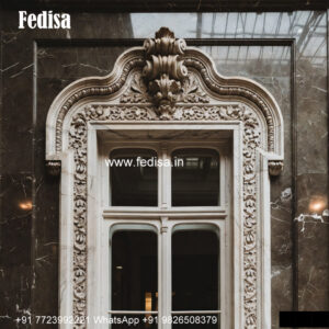 Balcony Marble Window Design Bay Window Classic Style No-713