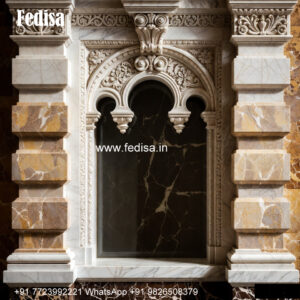 Marble Window Style Classic Window Exterior Design No-727