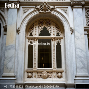 Marble Window Border Design Bedroom Classic Window Style No-731