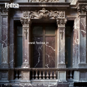 Marble Jali Window Design Wooden Classic Window Design Inspiration No-735