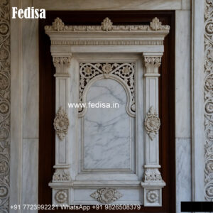 Polished Marble Window Design Classic Window Design For Front Elevation No-740