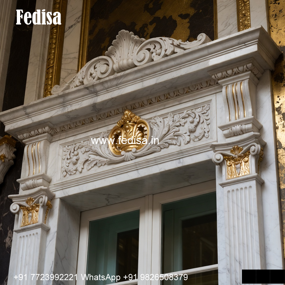 Classic Marble Window Classic Interior Window Design No-768