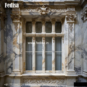 Marble Texture Window Design Classic Window Design No-781