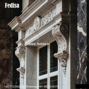 Marble Cladding Window Design Vintage Window Style No-783