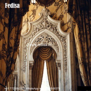 Marble Window Frame Classic Window Grills Design No-800