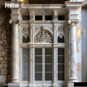 Luxury Marble Window Design Stained Glass Window Design No-842