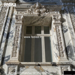 Elegant Marble Window Frame Modern Classic Window Design Ideas No-851