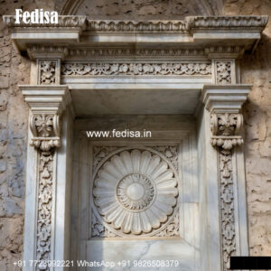 White Marble Window Design Modern Classic Window Design Ideas No-890