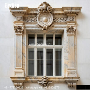 Luxury Marble Window Frame Design Wooden Classic Windows No-906