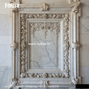 Modern Marble Window Carved Wooden Windows No-919