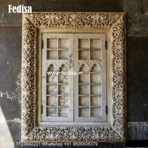 Polished Marble Window Design Wooden Classic Window Design Inspiration No-930