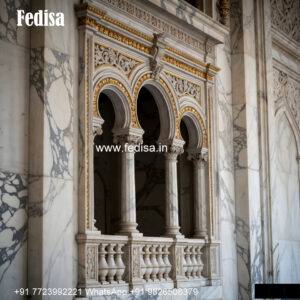 Living Room Marble Window Design Traditional Window Design No-938