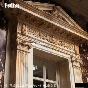 Marble Window Sill Design Wooden Frame Window Design No-953