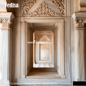 Marble Texture Window Design Small House Classic Window Design No-971