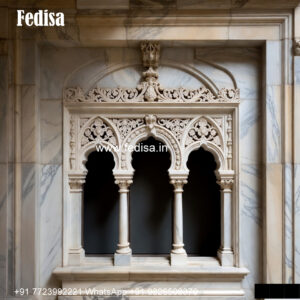 Marble Window Exterior Wooden Frame Window Design No-992