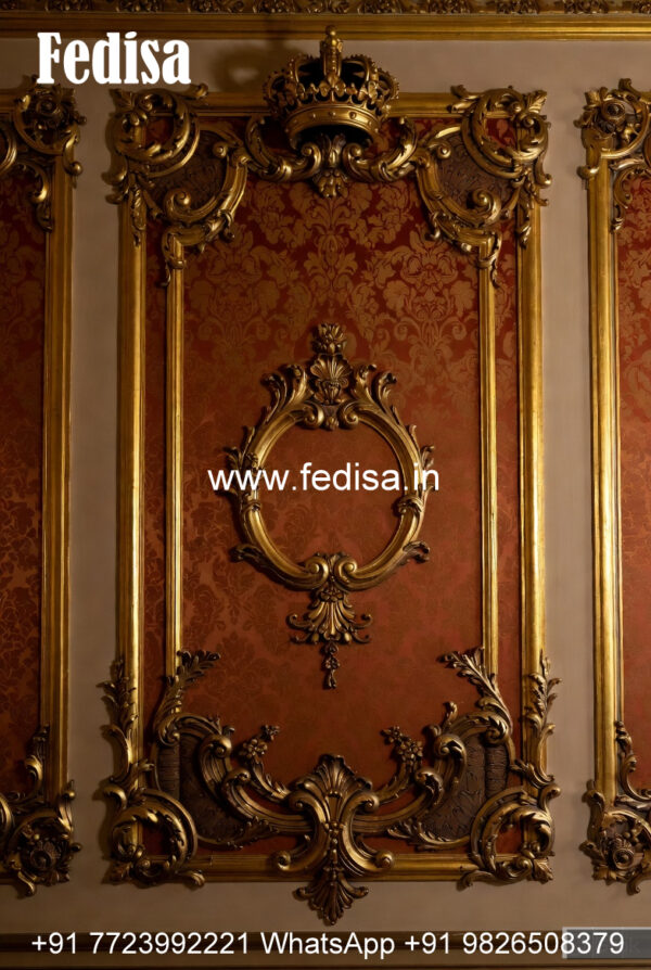 Wallpaper Classic Design Ceiling Design For Hall 2026 No-023 - Fedisa
