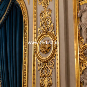 Baroque Wall Design Simple False Ceiling Design No-052