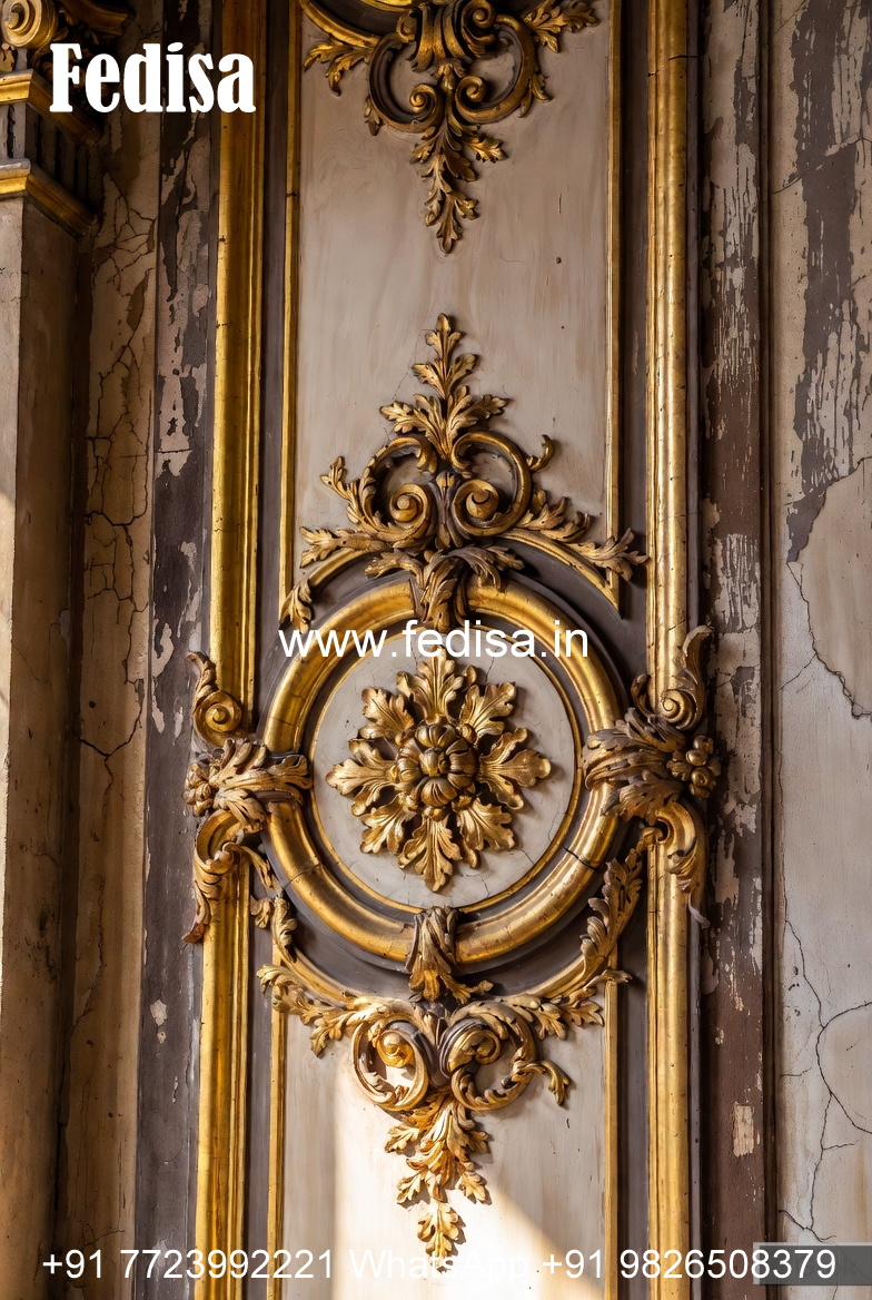 Carved Wall Panels Four Ceiling Design No-071