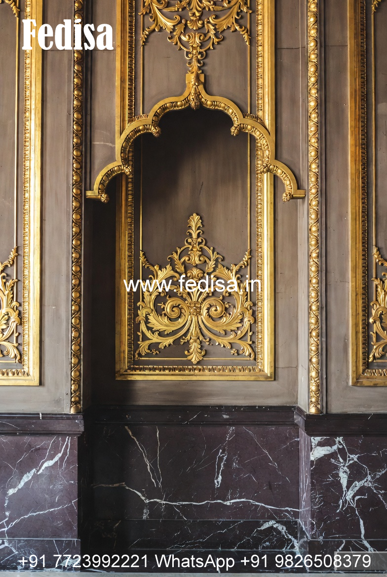 Colonial Wall Decor Bedroom False Ceiling Design 2026 No-086