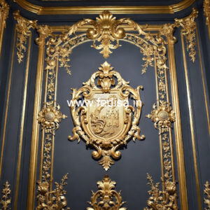 Stone Wall Cladding Ceiling Corner Design No-176