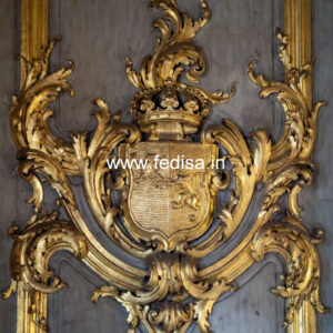 Wallpaper Classic Design Porch Ceiling Design No-213