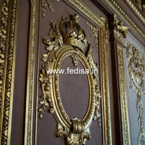 Stone Wall Cladding Simple Pop Design For Small Hall No-214