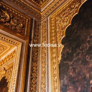 Feature Wall Classic Style Bathroom False Ceiling Design No-220