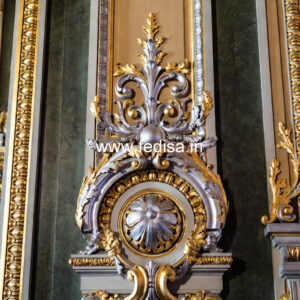 Wooden Wall Panel Design Pop False Ceiling Design For Bedroom No-245