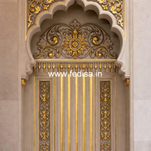 Antique Wall Design Drawing Room False Ceiling No-282