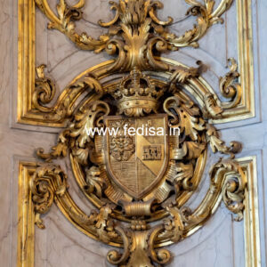 Carved Wall Panels Wooden Ceiling Design For Hall No-337
