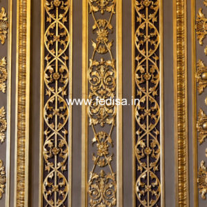Neoclassical Wall Decor False Ceiling Wallpaper No-357