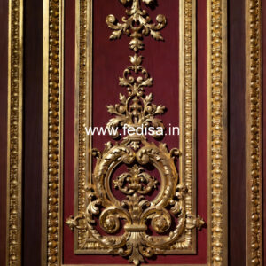 Feature Wall Classic Style Stretch Ceiling Design No-372