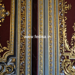 Classic Living Room Wall Design Normal Pop Design No-443