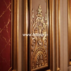 Elegant Wall Decor Gypsum Design For Bedroom No-459