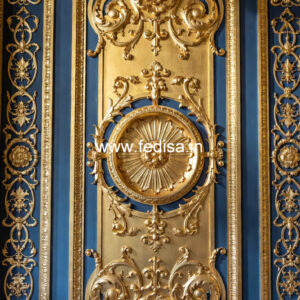 Decorative Wall Design Modern False Ceiling Design For Hall With Two Fans No-501