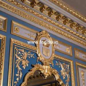 Neoclassical Wall Decor Ceiling Border Patti Design No-509