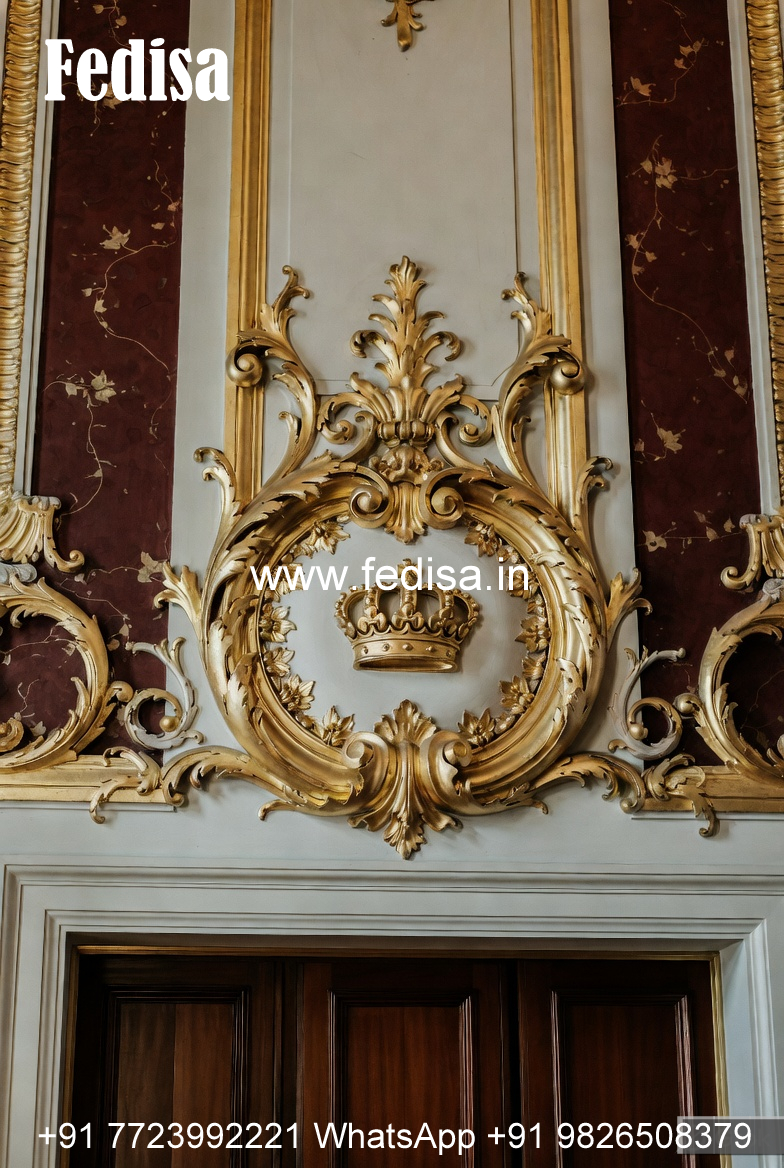 Vintage Wall Design False Ceiling Design For Living Room With Two Fans No-536