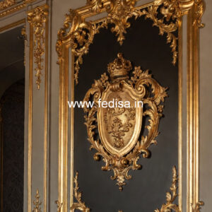 Royal Wall Design False Ceiling Flower Design No-544