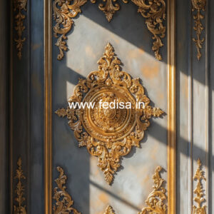 Baroque Wall Design Small Room False Ceiling Design No-546
